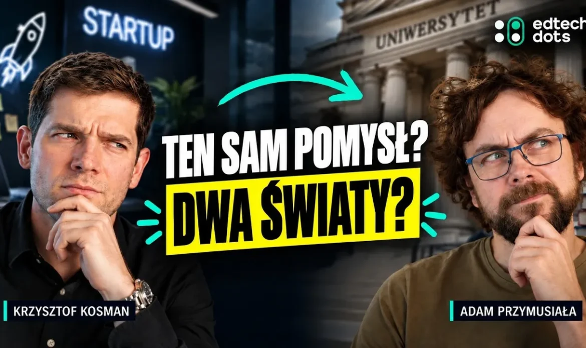 digitalizacja uczelni wyższej. Adam Przymusiała w podaście EdTech Dots